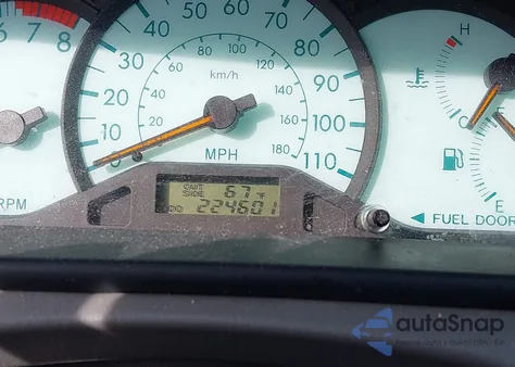 2004 Toyota Corolla Le из США, поврежденный, VIN JTDBR32E042034801